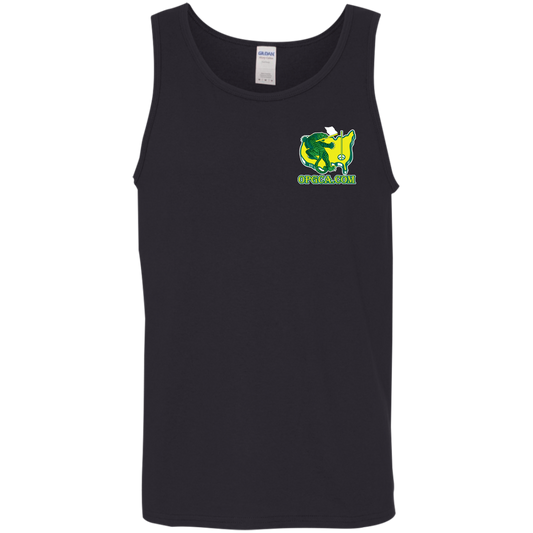 OPG Custom Design #26. Tiger Woods Fan Art. 2019 Master's Champion. 100% Cotton Tank Top