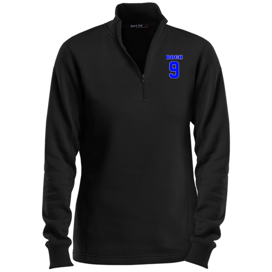 OPG Custom Design #17. Back 9. Ladies 1/4 Zip Sweatshirt