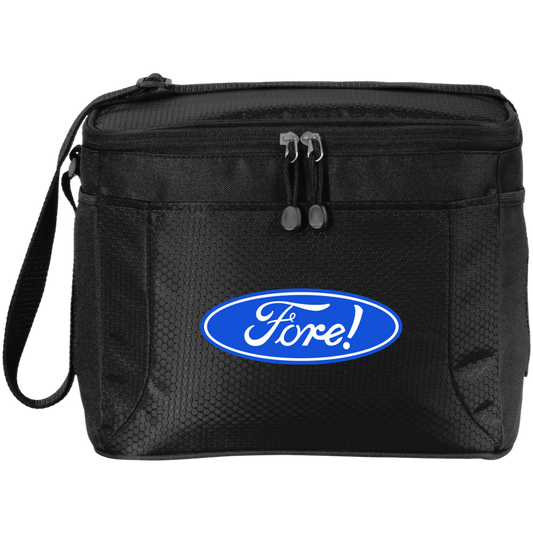 OPG Custom Design #11. Fore! Ford Parody. 12-Pack Cooler