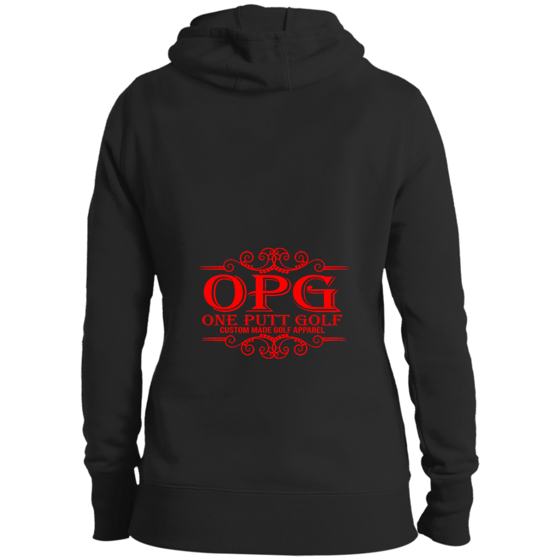 OPG Custom Design #3. Drive like a girl. Golf. Ladies' Pullover Hoodie