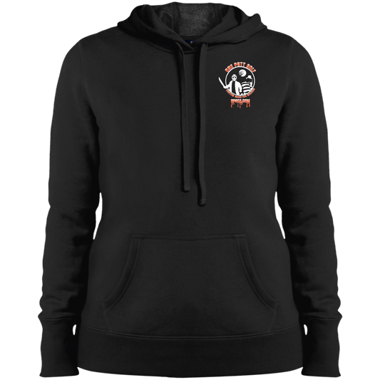 OPG Custom Design #23. Hack N Slice Golf. Freddy and Jason Fan Art. Ladies' Pullover Hooded Sweatshirt