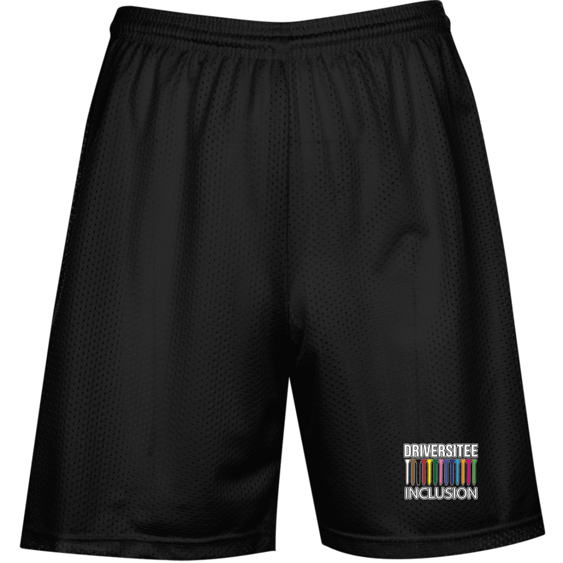 ZZZ#06 OPG Custom Design. DRIVER-SITEE & INCLUSION. Double Layer 100% Polyester Mesh Shorts