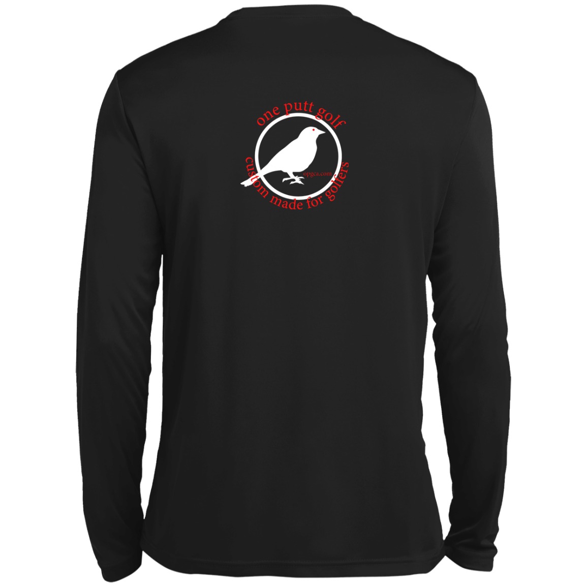 OPG Custom Design # 24. Ornithologist. A person who studies or is an expert on birds. Men’s Long Sleeve Performance Tee