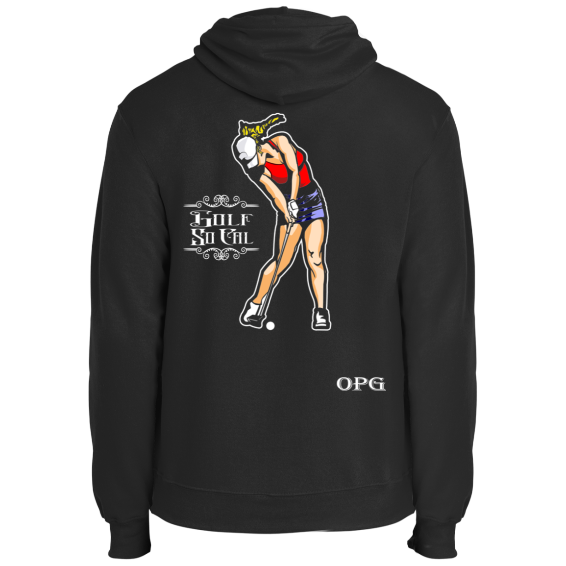 OPG Custom Design #9. Drive like a girl. Fleece Pullover Hoodie