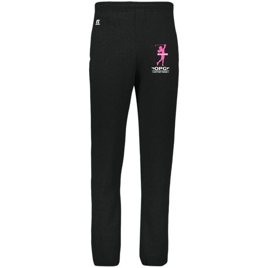 OPG Custom Design #16. Get My Nine. Female Version. Dri-Power Closed Bottom Pocket Sweatpants