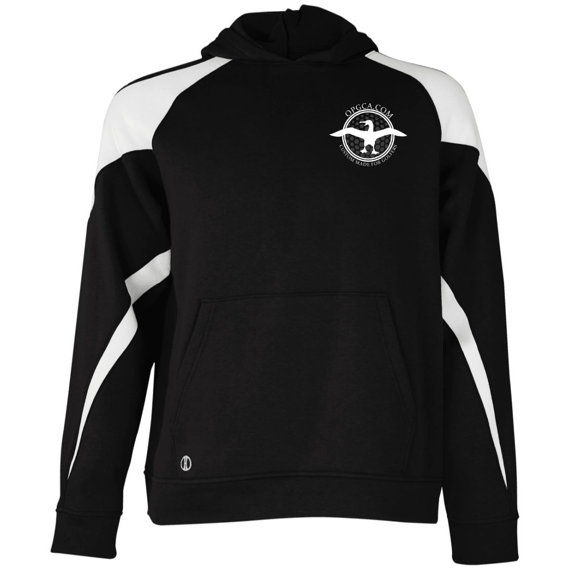 OPG Custom Artwork #1. Albatross. It's a golf thing. Youth Athletic Colorblock Fleece Hoodie