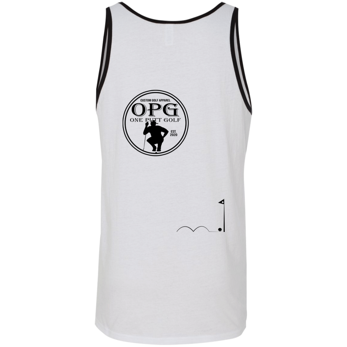 OPG Custom Design #4. I Don't See Noting Wrong With A Little Bump N Run. 2 Tone Tank 100% Combed and Ringspun Cotton