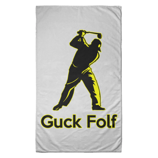 OPG Custom Design #19. GUCK FOLF. Men's Edition. Towel - 35x60