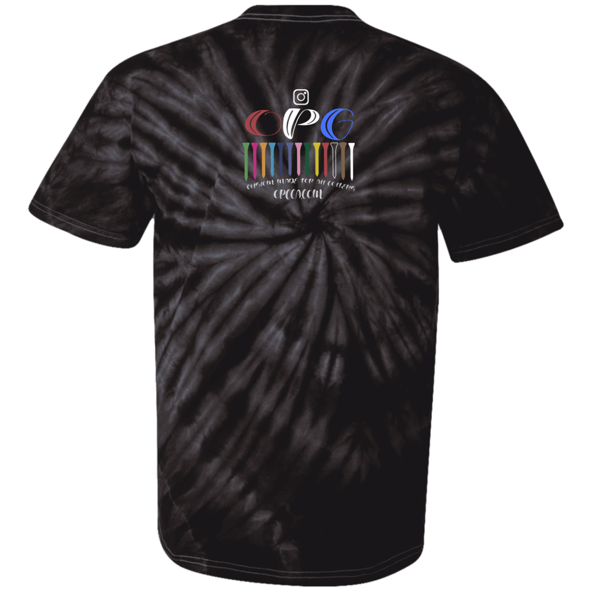 ZZZ#06 OPG Custom Design. DRIVER-SITEE & INCLUSION. Youth Tie Dye T-Shirt