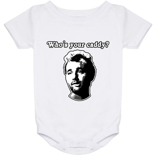 OPG Custom Design #29. Who's Your Caddy? Caddy Shack Bill Murray Fan Art. Baby Onesie 24 Month