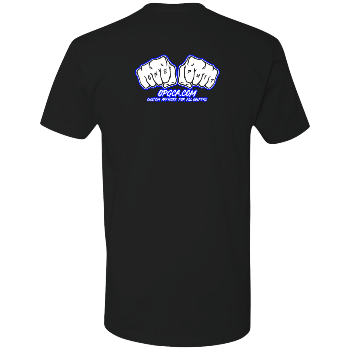 OPG Custom Design #3. Blue Tees Blues Brothers Fan Art. 100% Ring Spun Combed Cotton T-Shirt