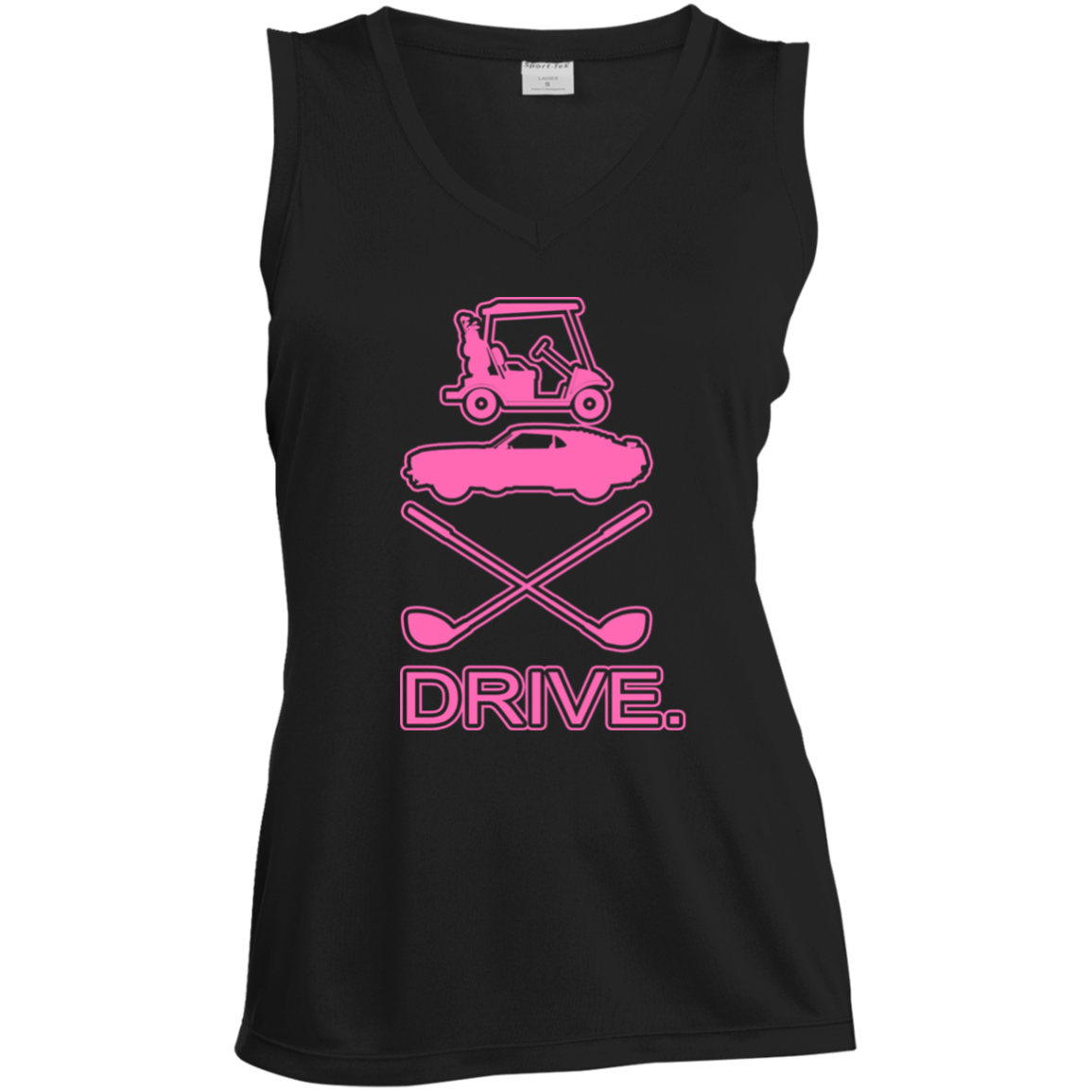 OPG Custom Design #8. Drive. Ladies' Sleeveless V-Neck