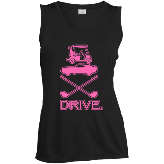 OPG Custom Design #8. Drive. Ladies' Sleeveless V-Neck