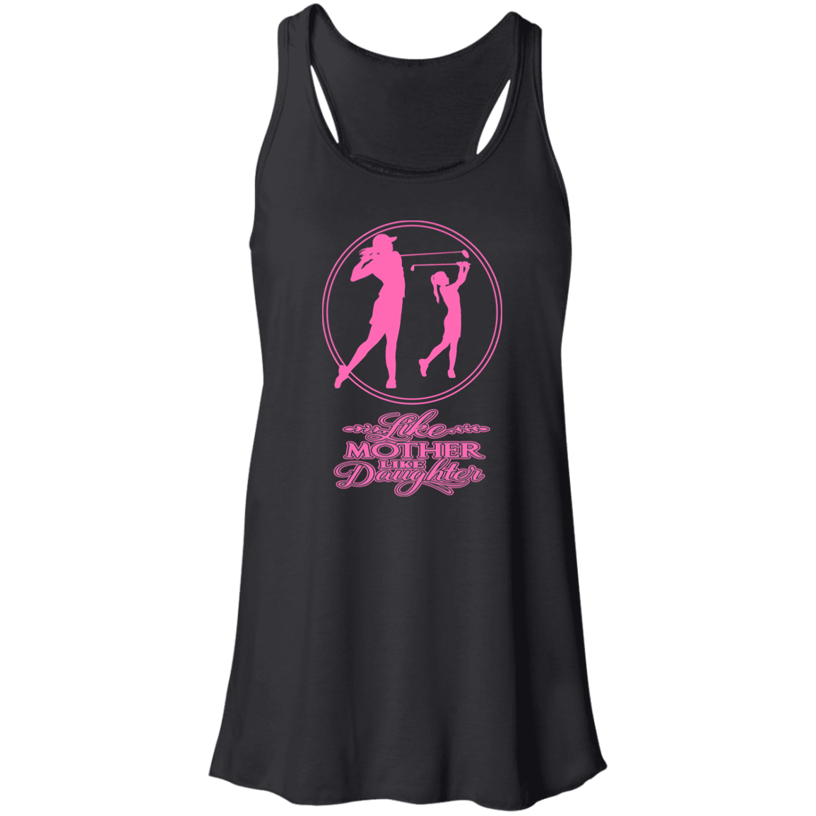 ZZZ#07 OPG Custom Design. Like Mother like Daughter. Flowy Racerback Tank