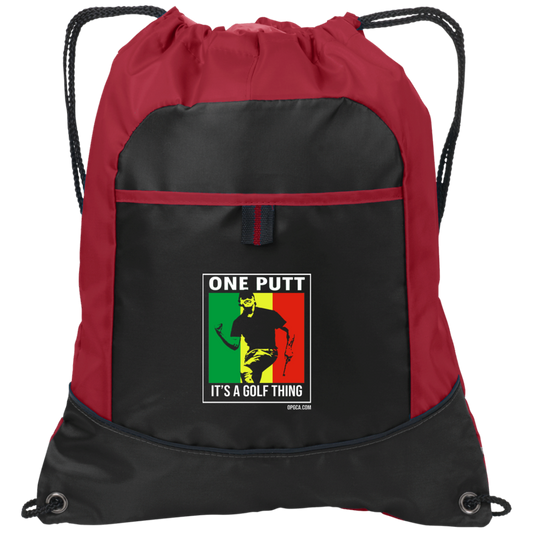 OPG Custom Design #22. One Putt / One Love Parody with Fan Art. Male Edition. Pocket Cinch Pack