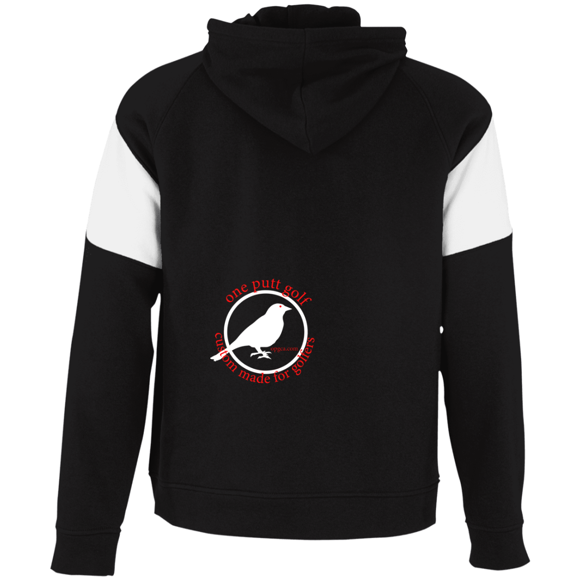 OPG Custom Design #24. Ornithologist. A person who studies or is an expert on birds. Youth Athletic Colorblock Fleece Hoodie