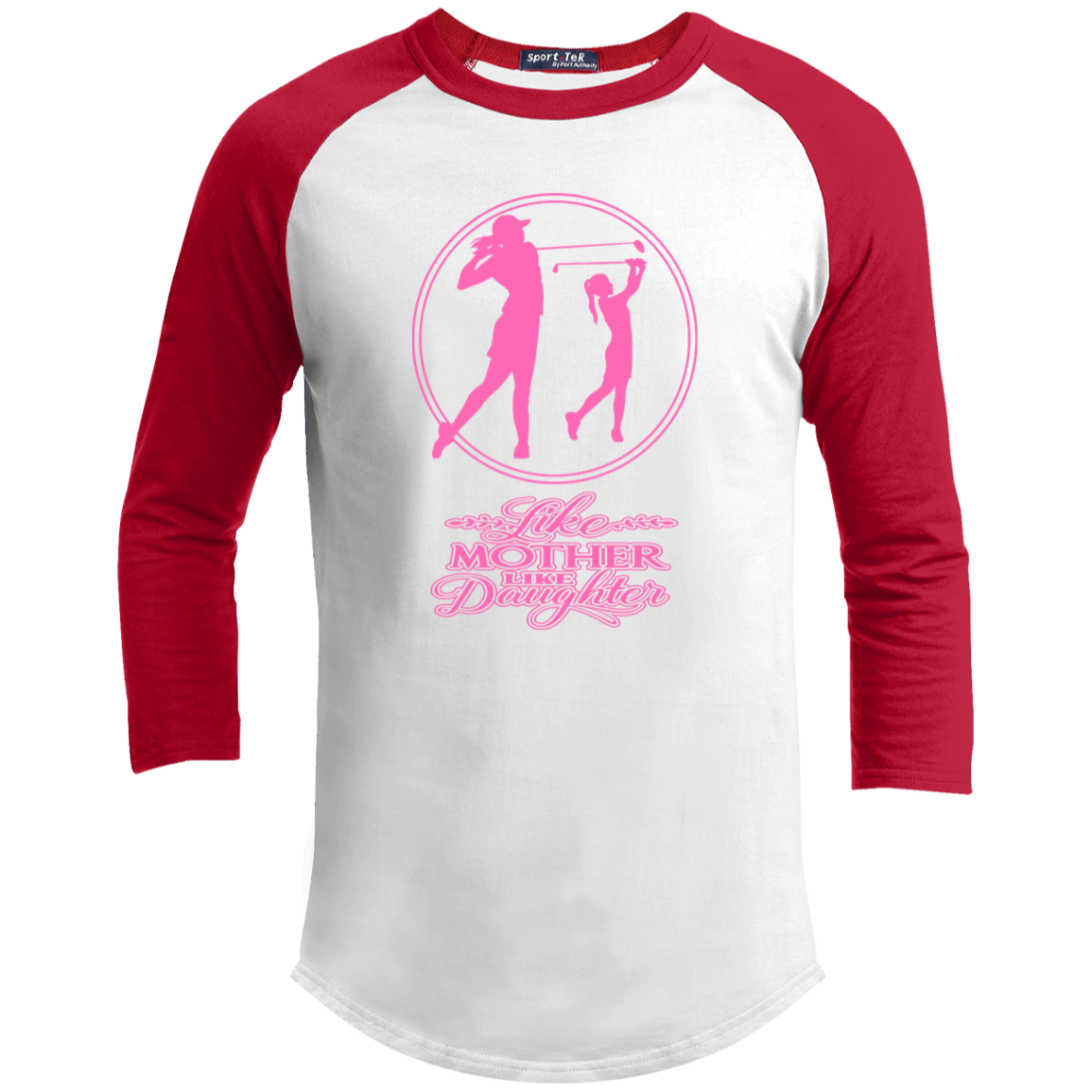 ZZZ#07 OPG Custom Design. Like Mother like Daughter. Youth 3/4 Raglan Sleeve Shirt