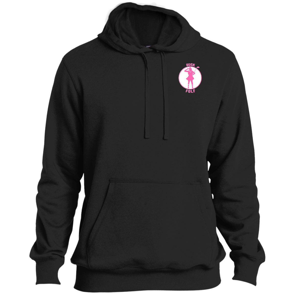 OPG Custom Design #19. GUCK FOLF. Female Edition. Tall Pullover Hoodie