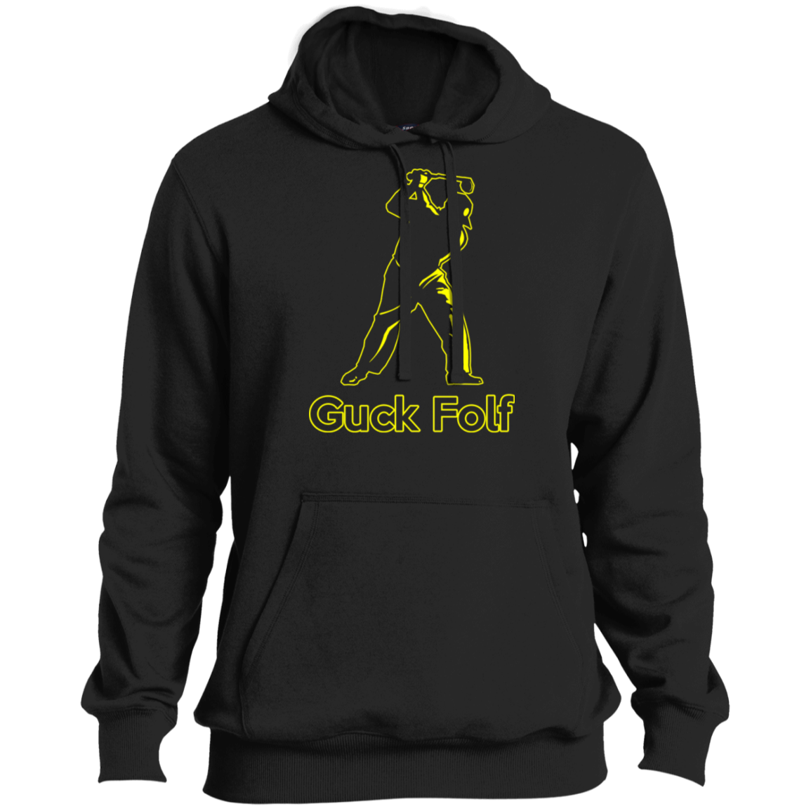 OPG Custom Design #19. GUCK FOLF. Men's Edition. Soft Style Pullover Hoodie