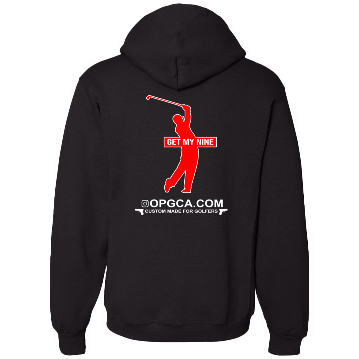 OPG Custom Design #16. Get My Nine. Male Version. Dri-Power Fleece Pullover Hoodie