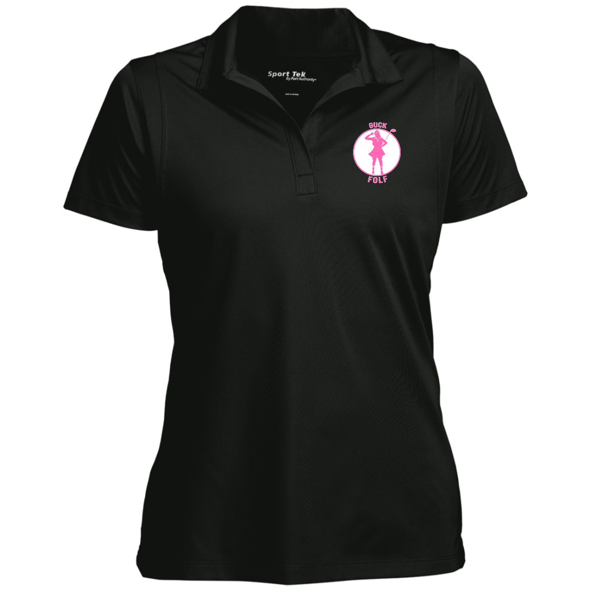 OPG Custom Design #19. GUCK FOLF. Female Edition. Ladies' Micropique Sport-Wick® Polo