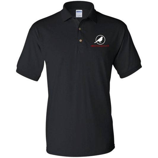 OPG Custom Design # 24. Ornithologist. A person who studies or is an expert on birds. Jersey Polo Shirt