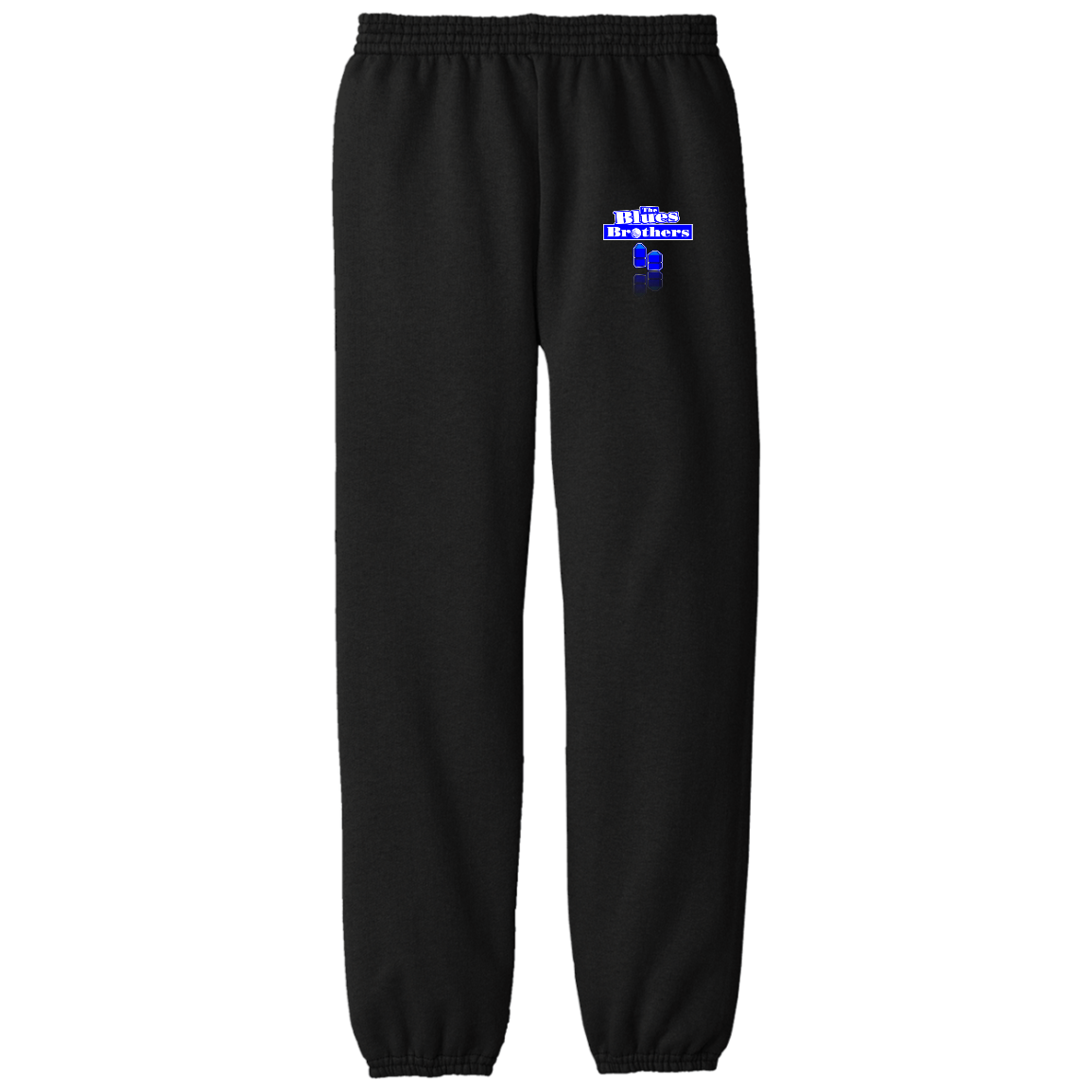 OPG Custom Design #3. Blue Tees Blues Brothers Fan Art. Youth Fleece Pants