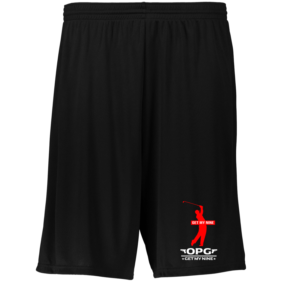 OPG Custom Design #16. Get My Nine. Male Version. Moisture-Wicking 9 inch Inseam Training Shorts