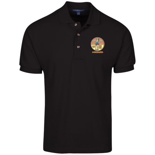 OPG Custom Design #28. Drive it. Chip it. One Putt golf it. 100% Ring Spun Combed Cotton Polo