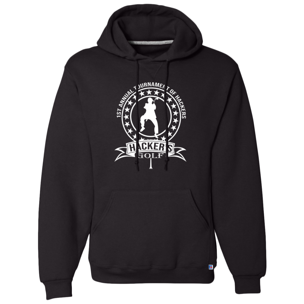 OPG Custom Design #20. 1st Annual Hackers Golf Tournament. Dri-Power Fleece Pullover Hoodie