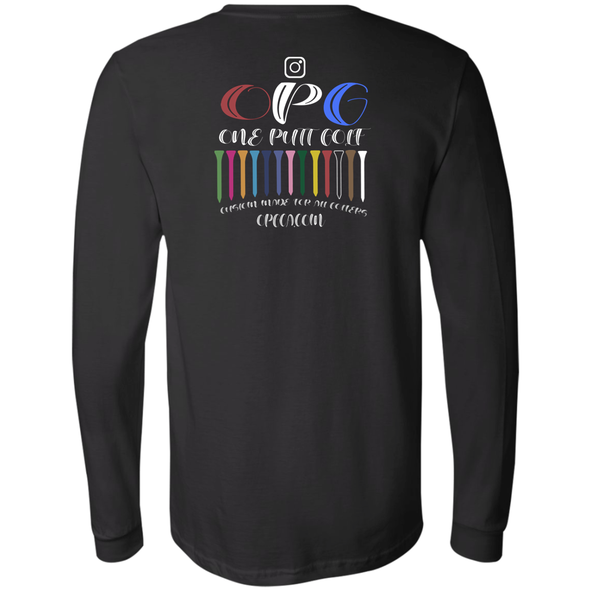 OPG Custom Design #6. Driveristee & Inclusion. Men's 100% Combed and Ringspun Cotton