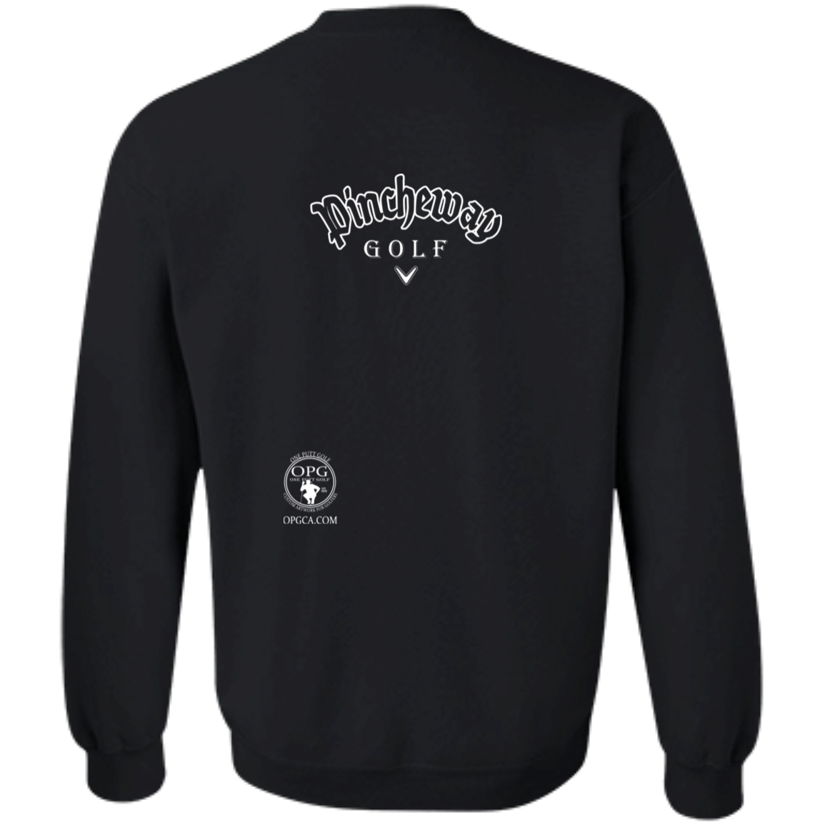 OPG Custom Artwork #27. Pincheway Golf. Crewneck Pullover Sweatshirt