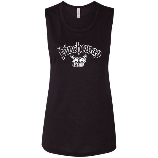 ZZZ#27 OPG Custom Design. Pincheway. Ladies' Flowy Muscle Tank