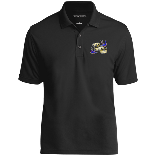 OPG Custom Design #25. Talk Birdie to Me. 100%Polyester UV Micro-Mesh Polo