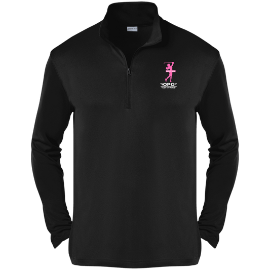 OPG Custom Design #16. Get My Nine. Female Version. 1/4-Zip Pullover 100% Polyester 1/4-Zip Pullover