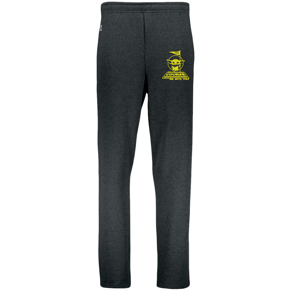 OPG Custom Design #21. May the course be with you. Parody / Fan Art. Youth Dri-Power Open Bottom Pocket Sweatpants