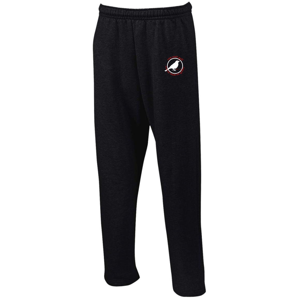 OPG Custom Design # 24. Ornithologist. A person who studies or is an expert on birds. Open Bottom Sweatpants with Pockets