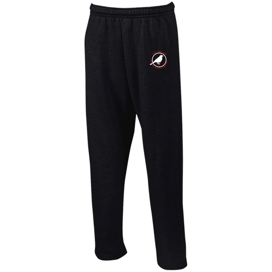 OPG Custom Design # 24. Ornithologist. A person who studies or is an expert on birds. Open Bottom Sweatpants with Pockets