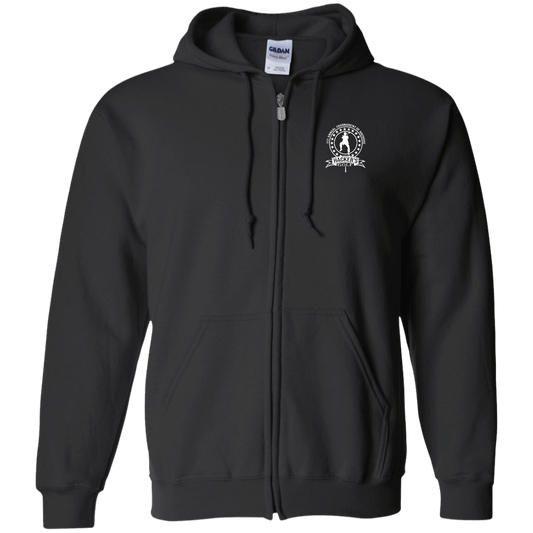 OPG Custom Design #20. 1st Annual Hackers Golf Tournament. Zip Up Hooded Sweatshirt