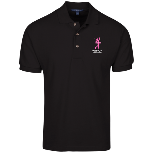 OPG Custom Design #16. Get My Nine. Female Version. 100% Ring Spun Combed Cotton Polo