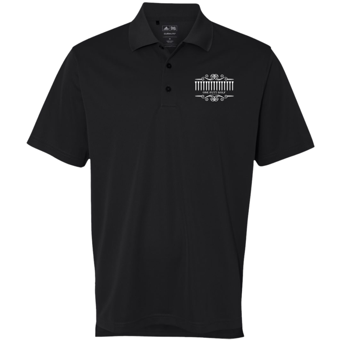 OPG Custom Design #5. Golf Tee-Shirt. Golf Humor. Adidas Golf ClimaLite® Polo