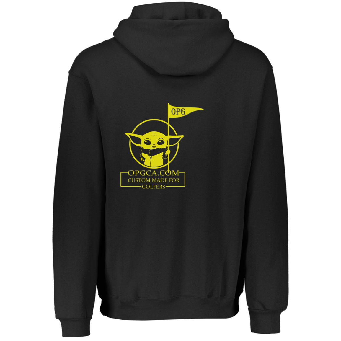 OPG Custom Design #21. May the course be with you. Parody / Fan Art. Youth Dri-Power Fleece Hoodie