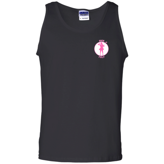 OPG Custom Design #19. GUCK FOLF. Female Edition. 6 oz 100% Cotton Tank Top