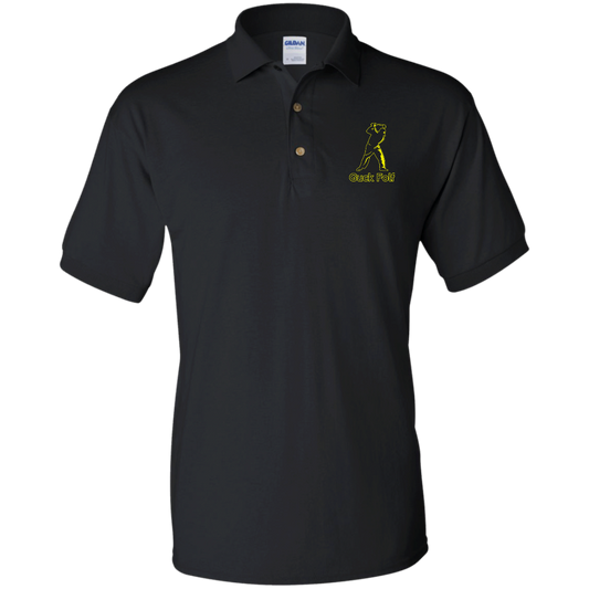 OPG Custom Design #19. GUCK FOLF. Men's Edition. Jersey Polo Shirt