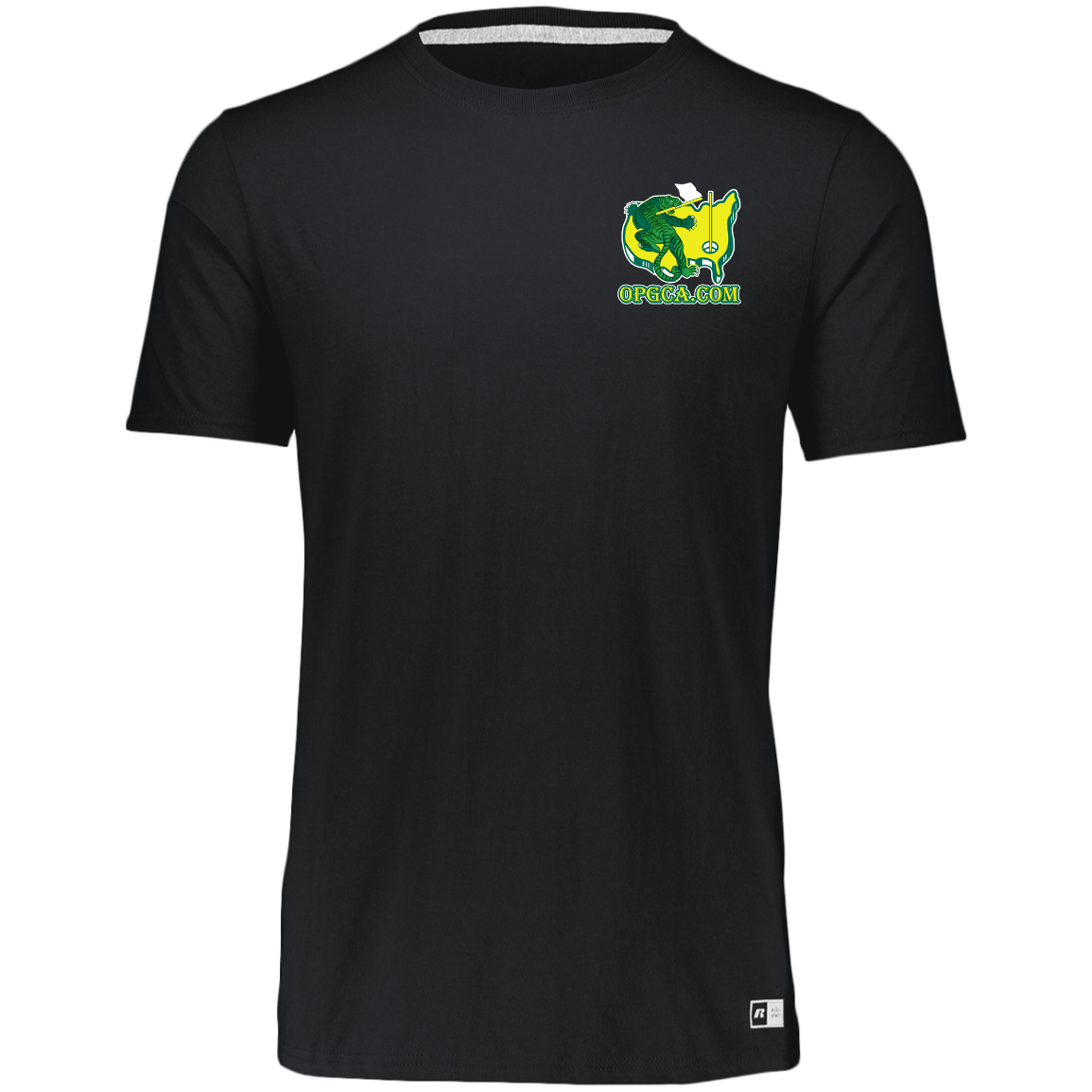 OPG Custom Design #26. Tiger Woods Fan Art. 2019 Master's Champion. Essential Dri-Power Tee