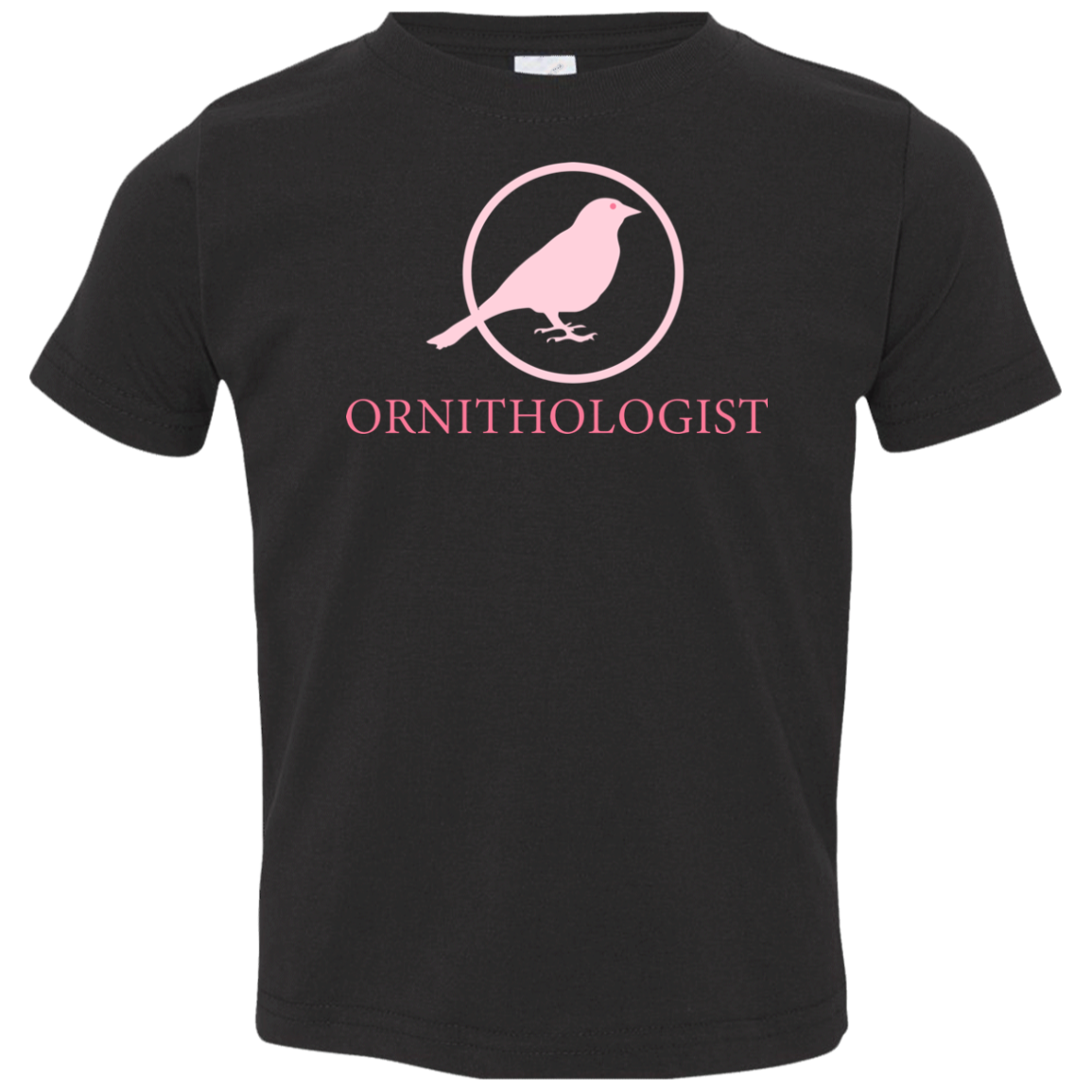 OPG Custom Design # 24. Ornithologist. A person who studies or is an expert on birds. Toddlers' Cotton T-Shirt