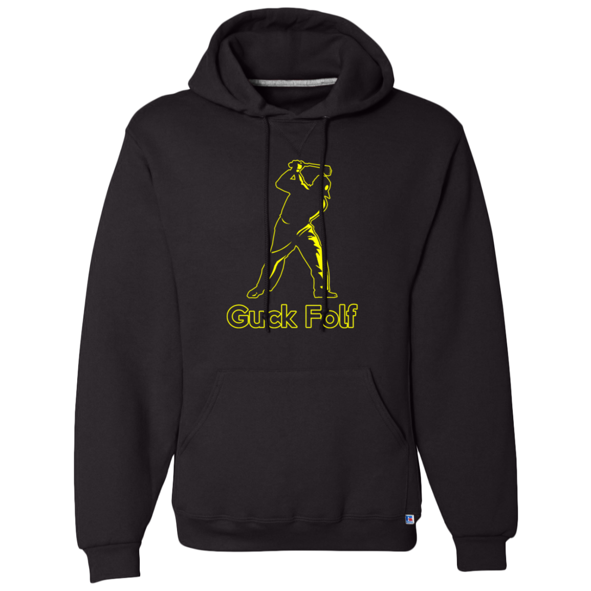 OPG Custom Design #19. GUCK FOLF. Men's Edition. Dri-Power Fleece Pullover Hoodie