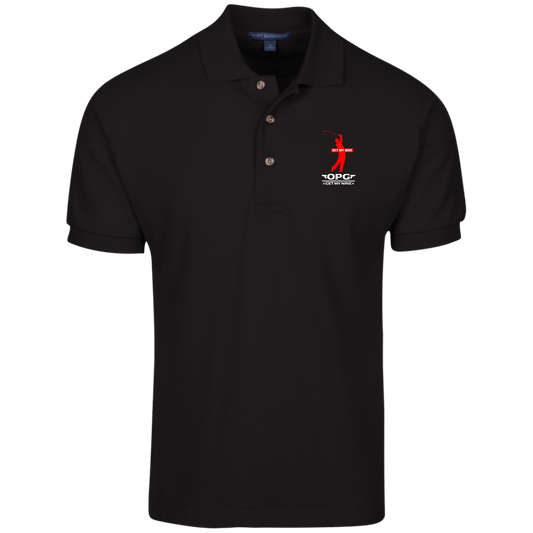 OPG Custom Design #16. Get My Nine. Male Version. 100% Ring Spun Combed Cotton Polo