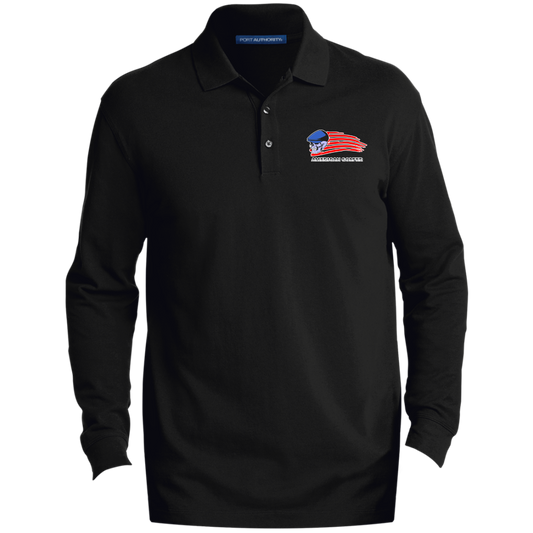 OPG Custom Design #12. Golf America. Male Edition. Men's EZCotton™ Long Sleeve Polo