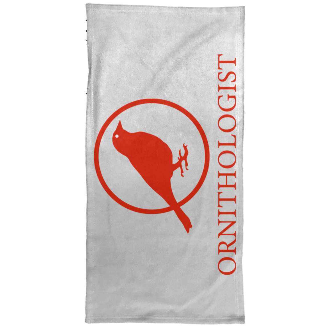 OPG Custom Design #24. Ornithologist. A person who studies or is an expert on birds. Towel - 15x30